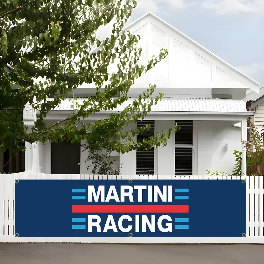 Outdoor Sport Club - 60X240cm MARTINIs Banner Flaga Samochód wyścigowy