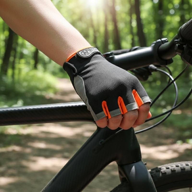 Outdoor Sport Gloves - Rękawiczki rowerowe bez palców męskie damskie