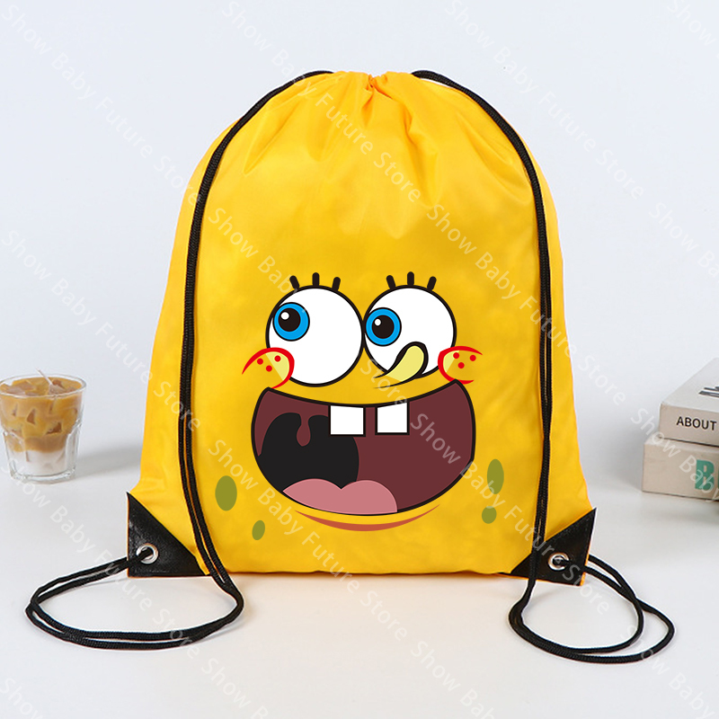 Outdoor Sport Backpack - Worek ze sznurkiem Spongebob 43x34CM dla