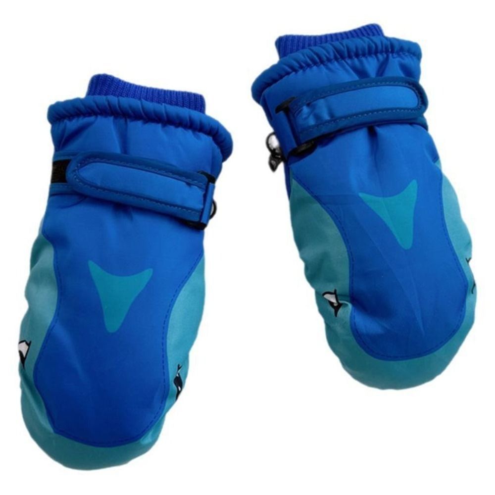 Outdoor Sport Gloves - Dziecięce rękawice narciarskie z kreskówkowym wzorem
