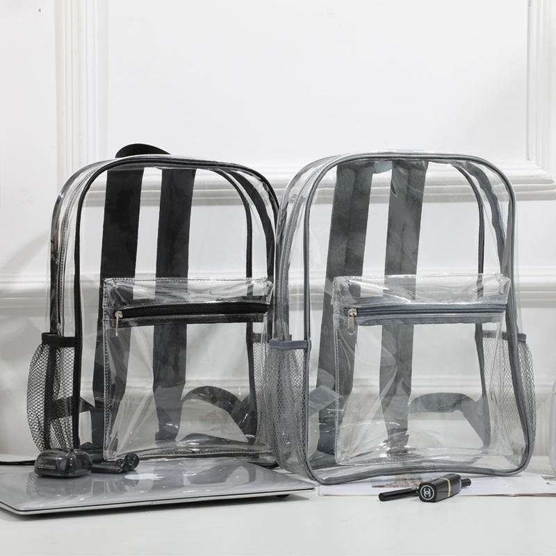 Outdoor Sport Backpack - Wyprzedaż! Przezroczysty plecak sportowy z PVC
