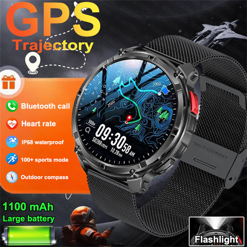 Definition Of Outdoor Sport - Nowy smartwatch męski 2026, 1100mAh, ultra