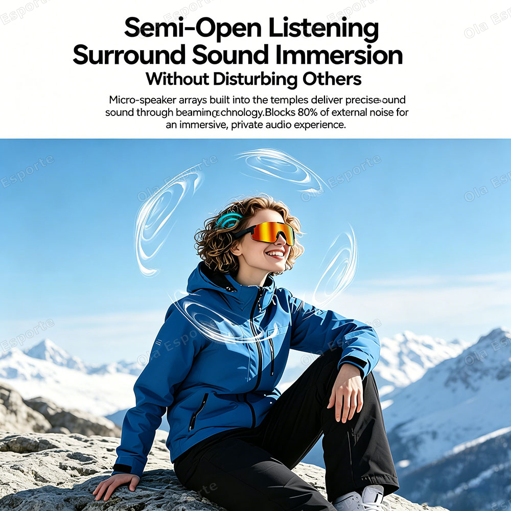 Inteligentne okulary rowerowe  – Outdoor Sport Activity recenzja i cena