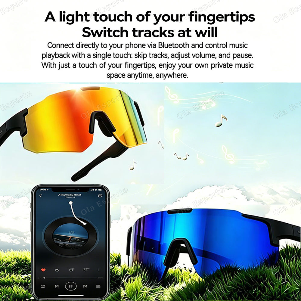 Inteligentne okulary rowerowe  – Outdoor Sport Activity recenzja i cena