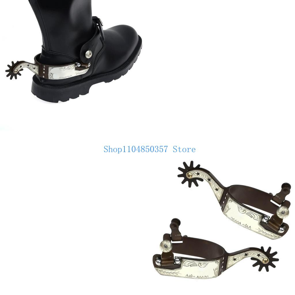 5ASD Western Cowboy Spur z Row – Brushing Boot Horse recenzja i cena