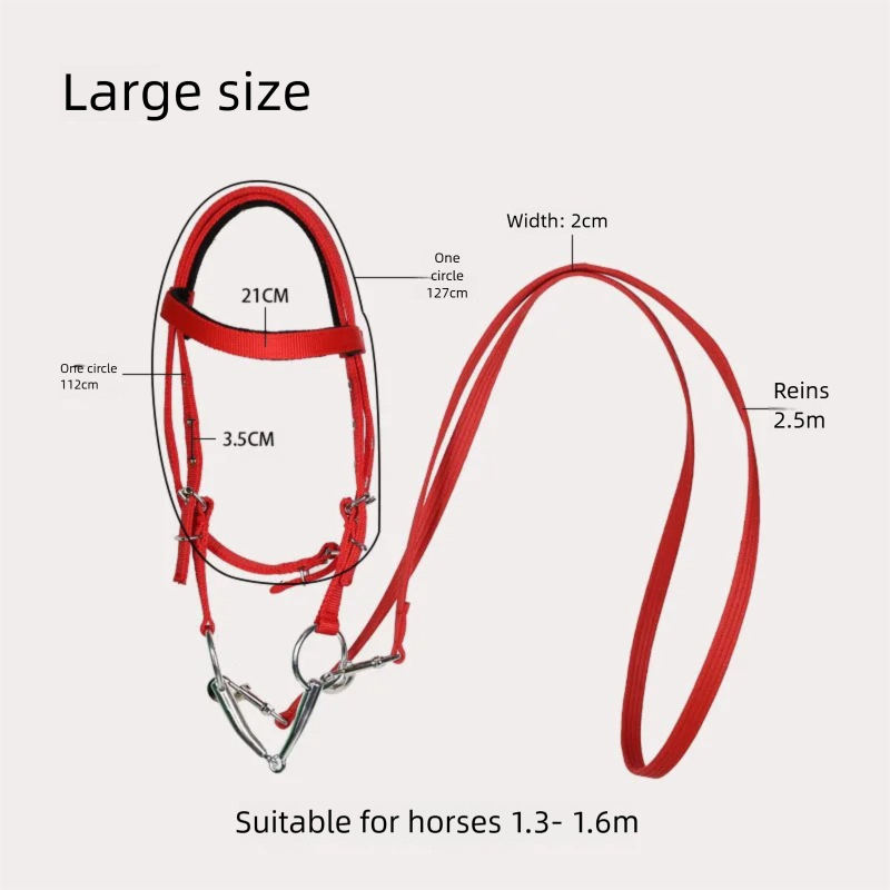 Ostroga dla konia z linką prow – Headcollar Rope Set recenzja i cena
