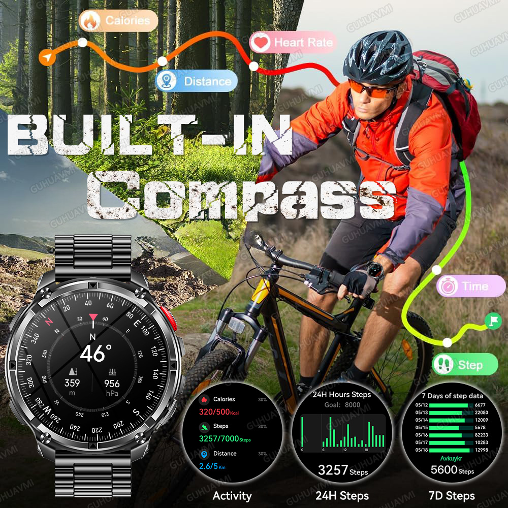 Nowy wojskowy smartwatch 2026  – Definition Of Outdoor Sport recenzja i cena