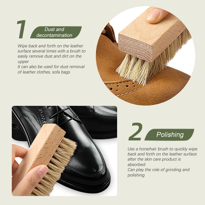 Zestaw szczotek do butów 1/4 s – Brushing Boot Horse recenzja i cena